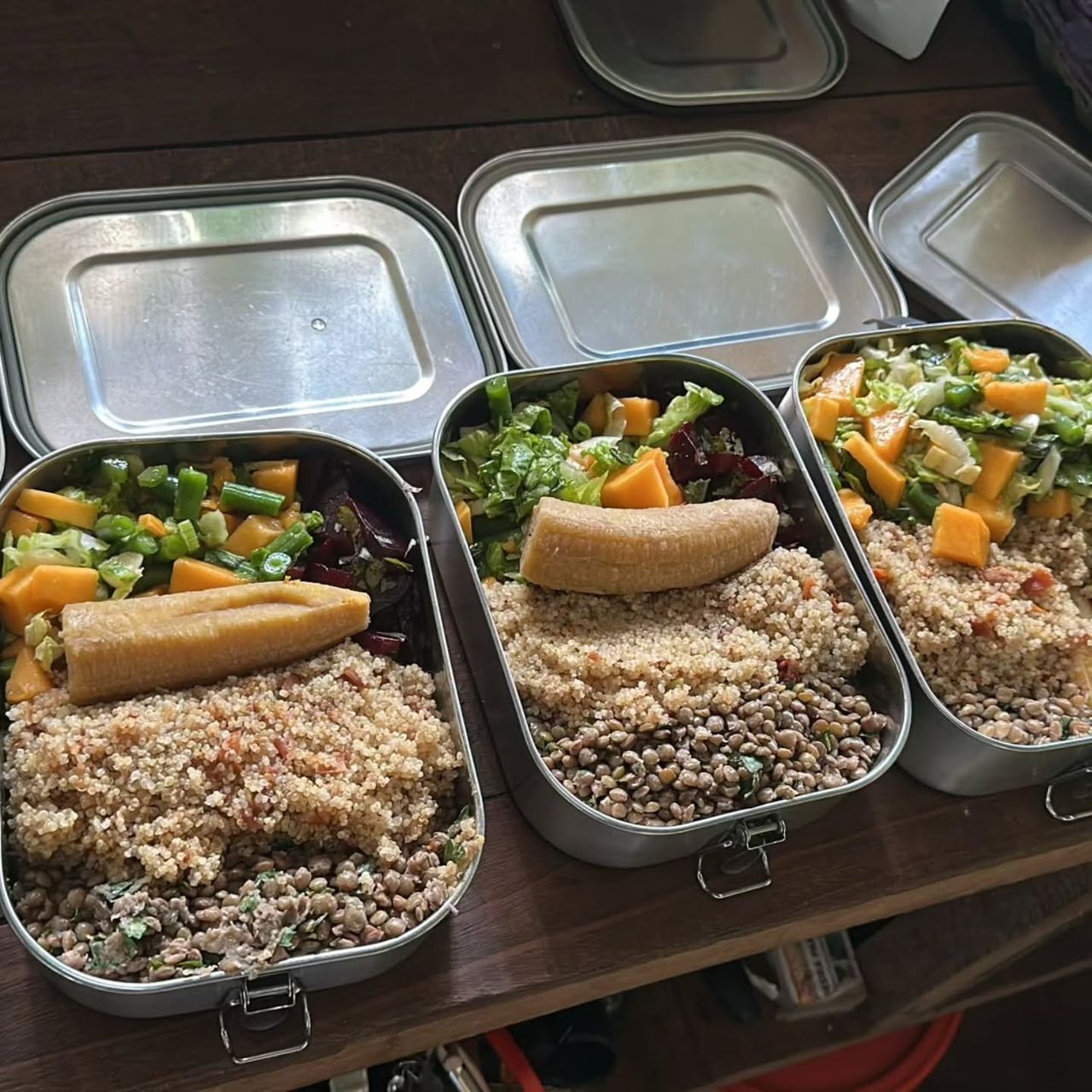 Food boxes, at Ampiri.